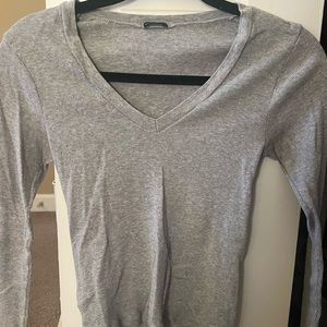 Gray long sleeve